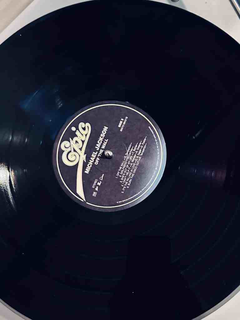 Disco de vinilo «Off the Wall» de Michael Jackson