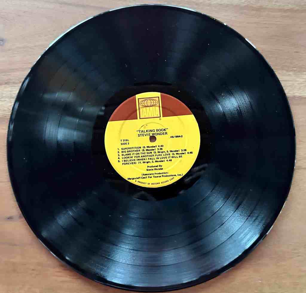 Stevie Wonder Talking Book Vinyl