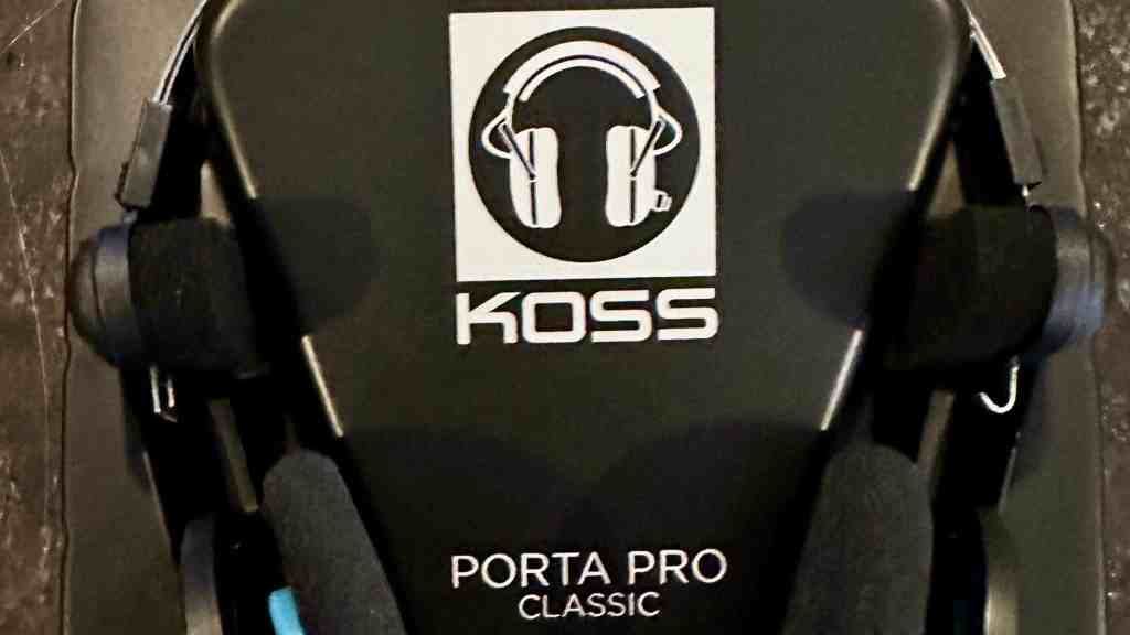 Primer plano de los Koss Porta Pro