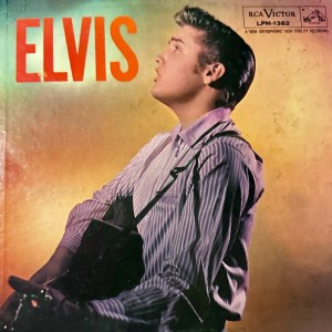 Elvis Presley Elvis LPM-1382 vintage RCA Victor mono LP front cover